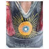 Vintage 1946 Indio De Chichicastenango Bust by Guatemalan Artist Ayariegos