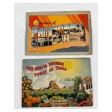 Collection of Vintage Travel Postcard Souvenirs