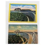 Collection of Vintage Travel Postcard Souvenirs