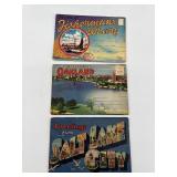 Collection of Vintage Travel Postcard Souvenirs