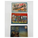 Collection of Vintage Travel Postcard Souvenirs