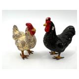 Set of 9 Vintage Painted Farmyard Animal Figurines