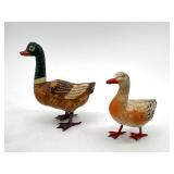 Set of 9 Vintage Painted Farmyard Animal Figurines