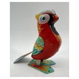 Collection of 5 Vintage Wind-Up Tin Toys