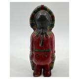 Vintage J. Chein Wind-Up Tin Indian Chief Toy