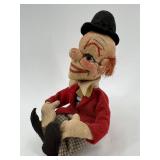 Set of 3 Vintage Clown Dolls Including Artisan and Bendy Clowns