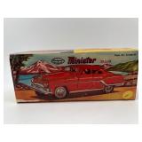 Vintage Minister De Lux Mechanical Car Toy with Original Box