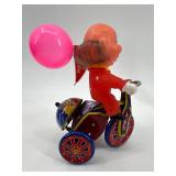 Vintage Roli Zoli and Mechanical Clown Tricycle Toys