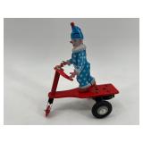 Vintage Roli Zoli and Mechanical Clown Tricycle Toys