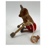 Set of Vintage Shucko Tumbling Mouse and Wind-Up Toy Animals
