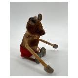 Set of Vintage Shucko Tumbling Mouse and Wind-Up Toy Animals