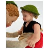 Set of 4 Schuco Germany Wind-Up Dancing Figures