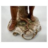 Vintage Sandro Capodimonte Figurine of a Boy with Firewood