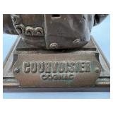 Set of 2 Vintage Cast Metal Figurines: Courvoisier & Schmidt