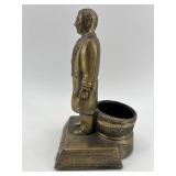 Set of 2 Vintage Cast Metal Figurines: Courvoisier & Schmidt