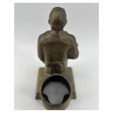 Set of 2 Vintage Cast Metal Figurines: Courvoisier & Schmidt