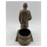 Set of 2 Vintage Cast Metal Figurines: Courvoisier & Schmidt