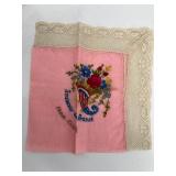 WWI Memorabilia Collection: Soldier Portrait, Prayer Book, & Souvenir Hanky
