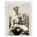 WWI Memorabilia Collection: Soldier Portrait, Prayer Book, & Souvenir Hanky