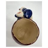 Set of 4 Vintage Japanese Ceramic Figurines with Shaker and Holder