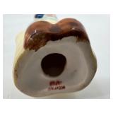 Set of 4 Vintage Japanese Ceramic Figurines with Shaker and Holder