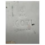 Collection of Antique German Porcelain Figurines, Mirror and Artisan Gift Box with Trinkets