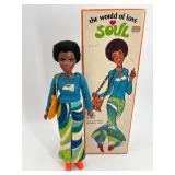 Collection of Vintage Family Affair Paper Dolls and Hasbro Soul Doll
