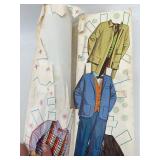 Collection of Vintage Family Affair Paper Dolls and Hasbro Soul Doll