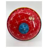 Vintage Howdy Doody Tin Spinning Top Toy
