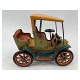 Set of 3 Vintage Tin Wind-Up Cars and Bus