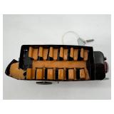 Set of 3 Vintage Tin Wind-Up Cars and Bus