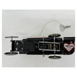 Set of 3 Vintage Tin Wind-Up Cars and Bus