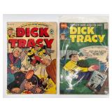 Vintage Dick Tracy Comic Collection and Mystery Card Game
