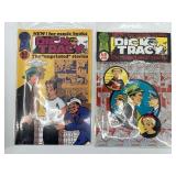 Vintage Dick Tracy Comic Collection and Mystery Card Game