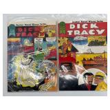 Vintage Dick Tracy Comic Collection and Mystery Card Game