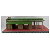 Vintage MARX Tin Litho Freight Terminal Model