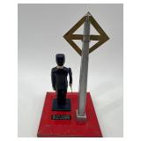 Vintage Lionel No. 1045 Railroad Crossing Flagman Toy