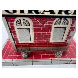 Vintage Girard Tin Litho Train Station Model