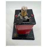 Marx Tin Litho Railroad Signal House with Parts for Repair