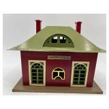 Vintage Lionelville Metal Replica Train Station Model