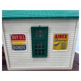 Collection of 13 Assorted Model Train Buildings and Structures