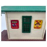 Collection of 13 Assorted Model Train Buildings and Structures