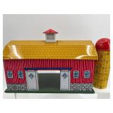 Collection of Vintage Tin Buildings and Barn with Silo