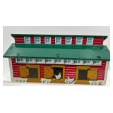 Collection of Vintage Tin Buildings and Barn with Silo