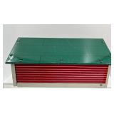 Collection of Vintage Tin Buildings and Barn with Silo