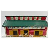 Collection of Vintage Tin Buildings and Barn with Silo