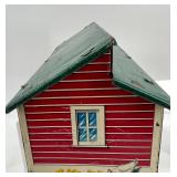 Collection of Vintage Tin Buildings and Barn with Silo