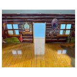 Vintage Fort Superior Playset with Log Cabin and U.S. Cavalry Supply Building
