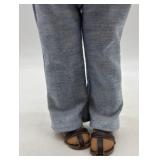 Vintage Sasha Doll with Blue Denim Outfit and Red Bandana