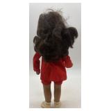 Vintage Sasha Doll in Red Dress with Original Shoes